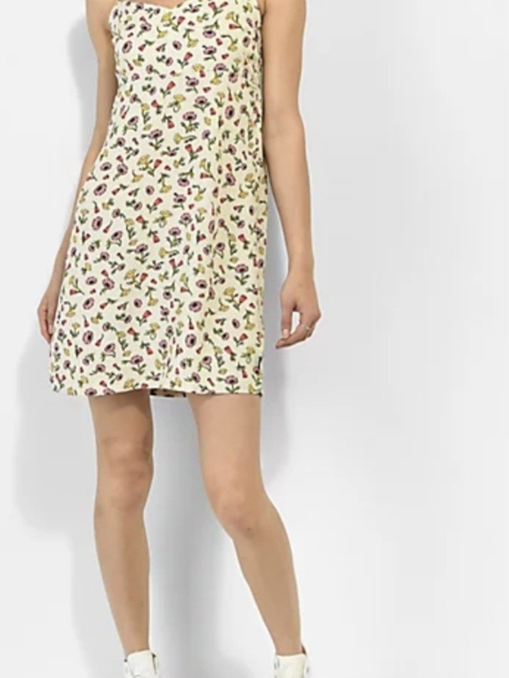 Vans Daly Floral Tan Tank Dress 🌸 Size Small